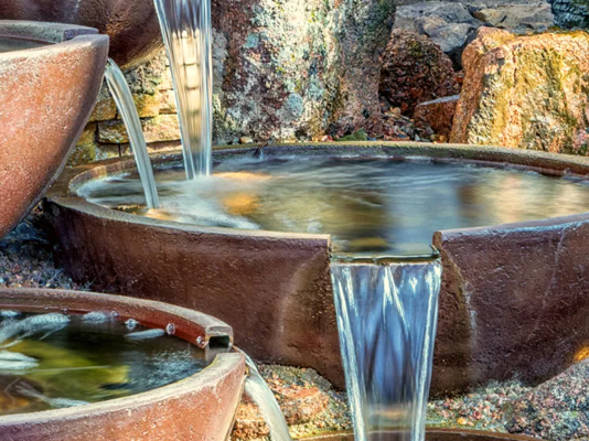 How to make a water feature